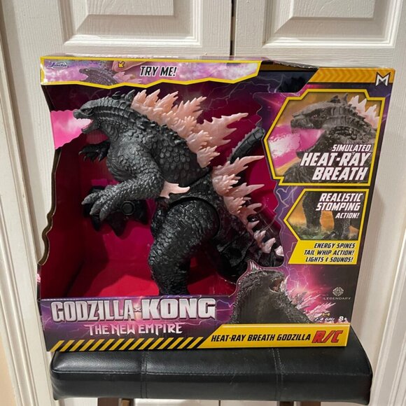 GODZILLA X KONG THE NEW EMPIRE R/C HEAT RAY BREATH REALISTIC LIGHTS SOUND RARE - Picture 12 of 15